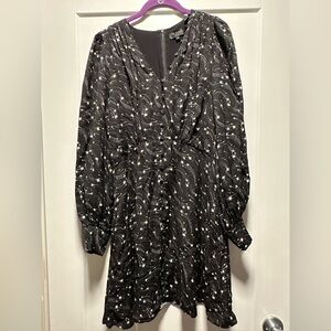 Ted Baker star pattern mini tea dress